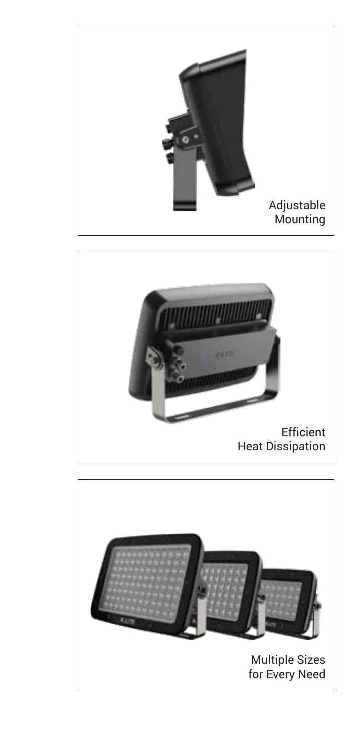 Floodlight family from the Industrial & Sports Lighting collection