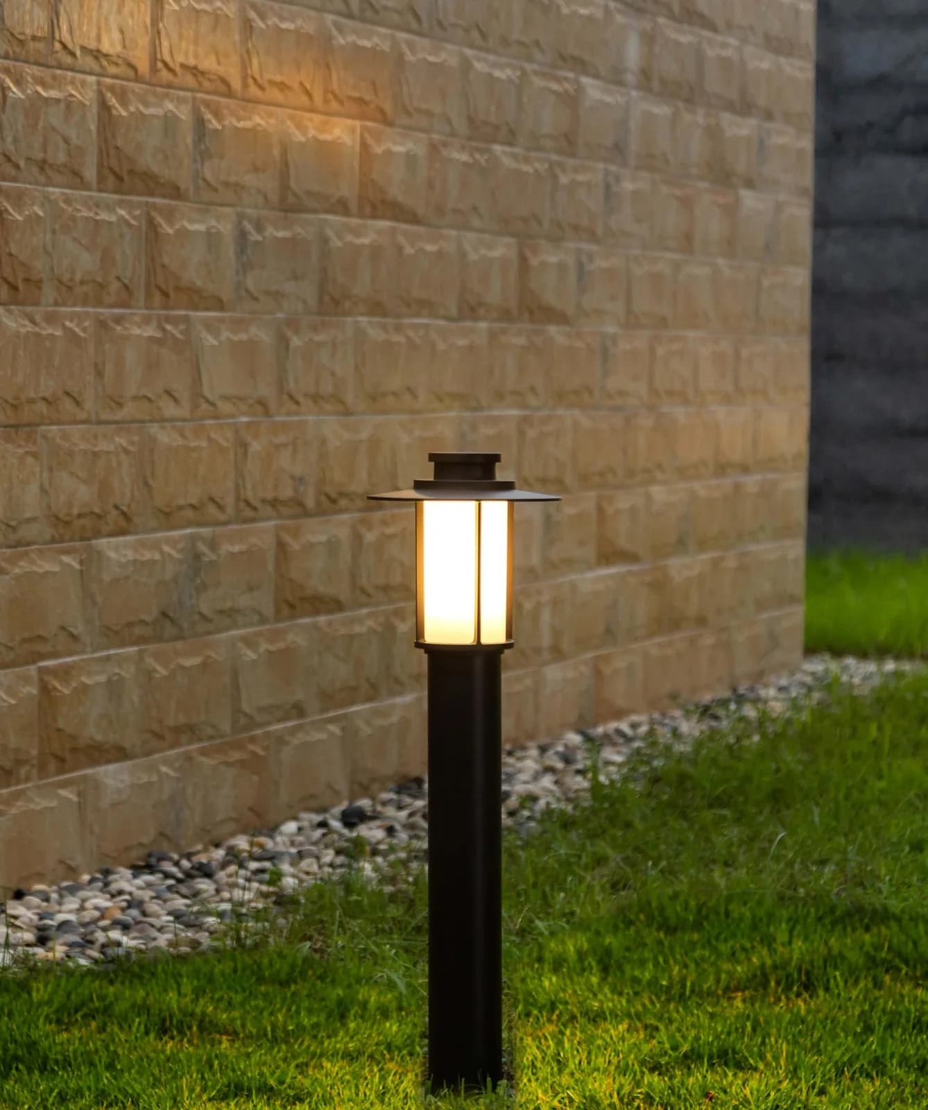 Lantern bollard from the Landscape & Outdoor Lighting collection