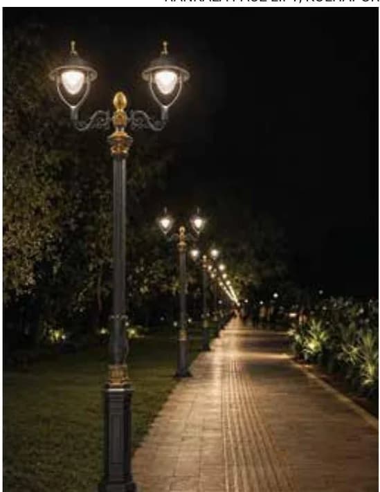 Heritage pole lighting from the Street, Area & Pole Lighting collection
