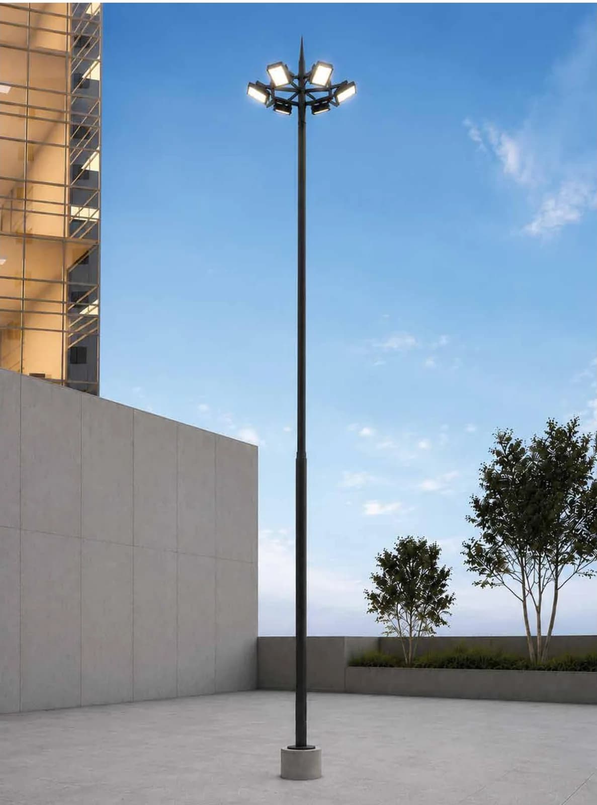 Area high mast from the Street, Area & Pole Lighting collection