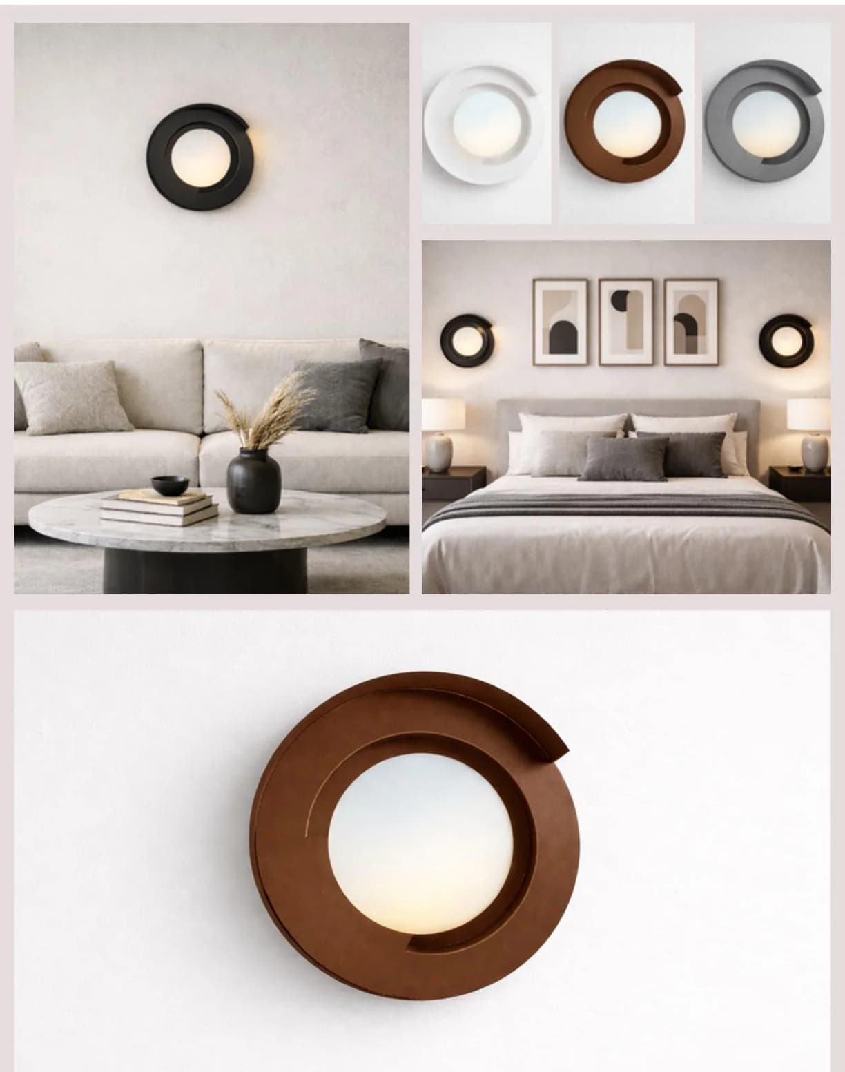 Halo wall light from the Wall Lights & Sconces collection