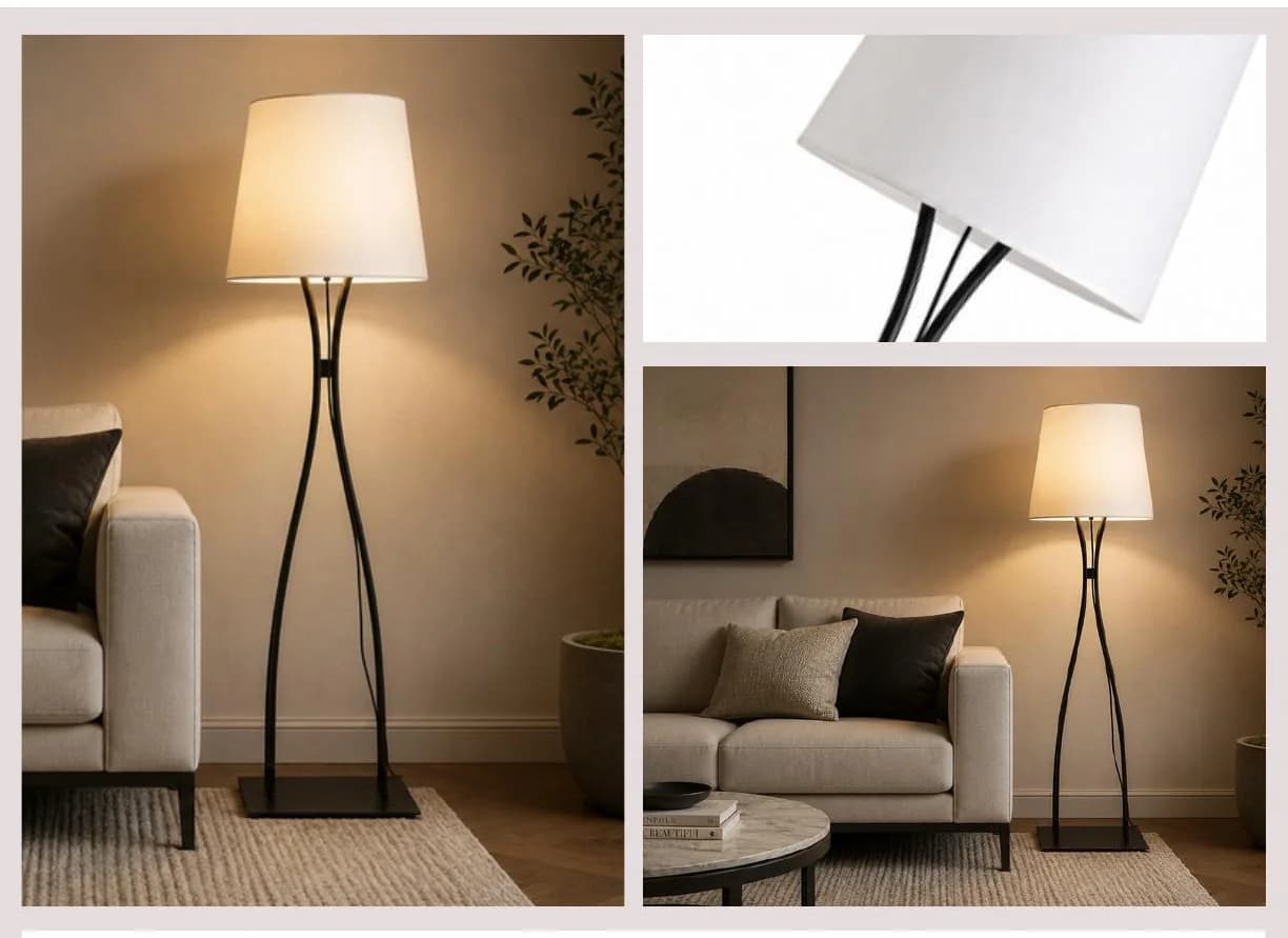 Tripod floor lamp from the Floor & Table Lamps collection